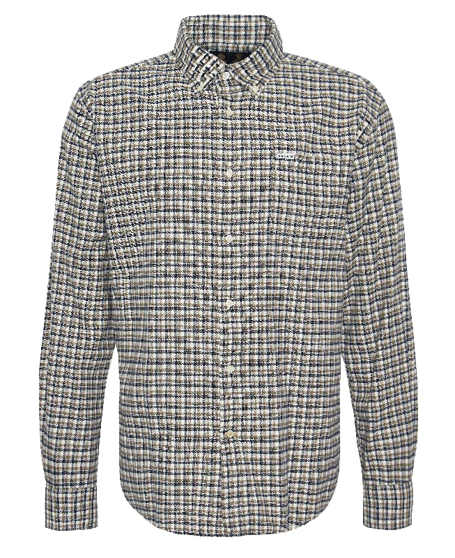 Tanlaw Shirt - Whisper White-- Lace Blend Ribbed Blend Corduroy Blend