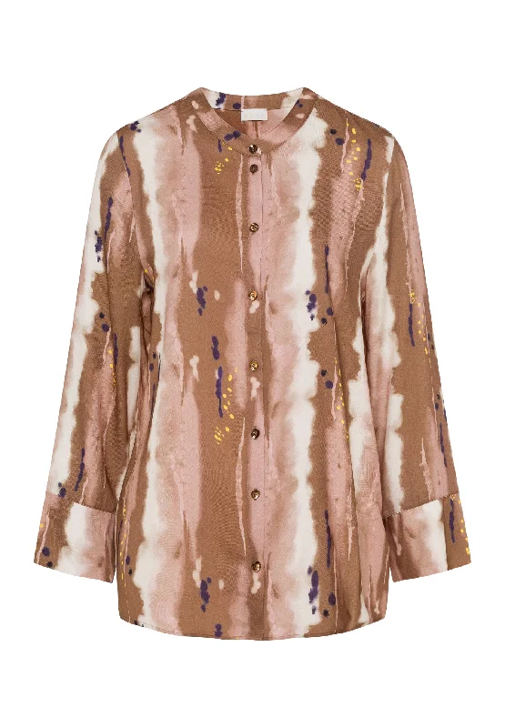 Favourites Button Front Shirt | Vigorous Aquarelle 78665-2955-- Sequined Glittery Shiny Favourites Button Front Shirt | Vigorous Aquarelle 78665-2955-- Sequined Glittery Shiny