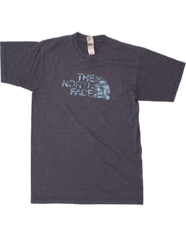 THE NORTH FACE Mens Graphic T-Shirt Top Medium Navy Blue Cotton-- Chenille Brocade Lace THE NORTH FACE Mens Graphic T-Shirt Top Medium Navy Blue Cotton-- Chenille Brocade Lace