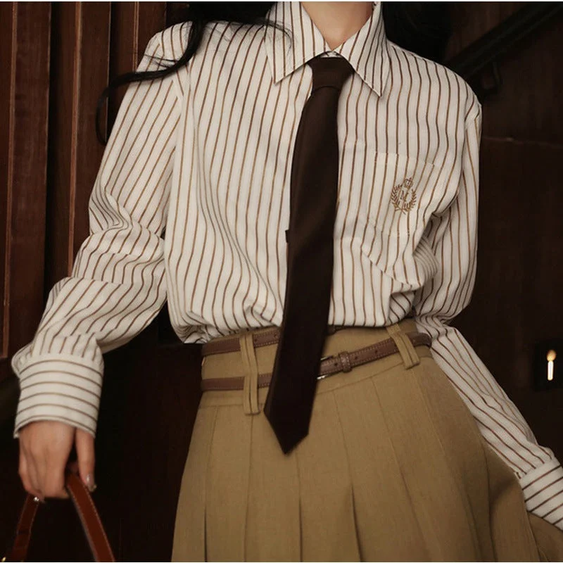 coffee dark pattern yarn-dyed hand tie