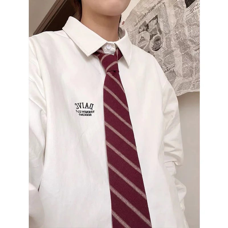 Red Yellow coarse cotton and linen hand tie