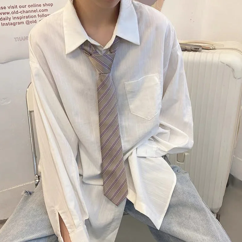 champagne red striped hand tie