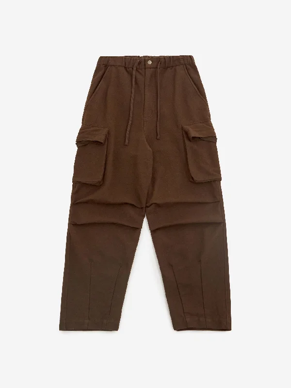 18 East x Goodhood Bleeker Cargo Pant – Khaki Comfortable Fleece Pants