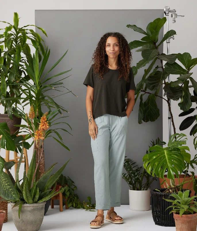 Nolan Pant - Tide Pool High-Waist Jogger Pants
