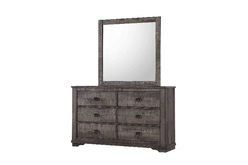 Coralee - Dresser, Mirror Tunics stripes playful