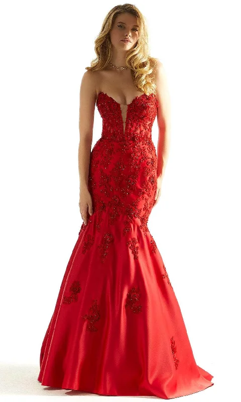 Mori Lee 49060 - Embroidered Beaded Prom Dress Tunics Practical easy-care