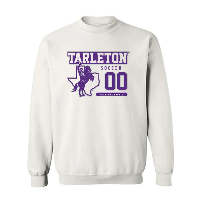 Tarleton State - NCAA Women's Soccer : Mikayla Kendall - Classic Fashion Shersey Crewneck Sweatshirt Oversized Hoodie Comfort Casual
