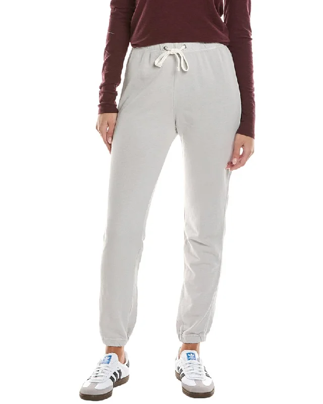 James Perse French Terry Sweat Pant Classic Pleated Pants