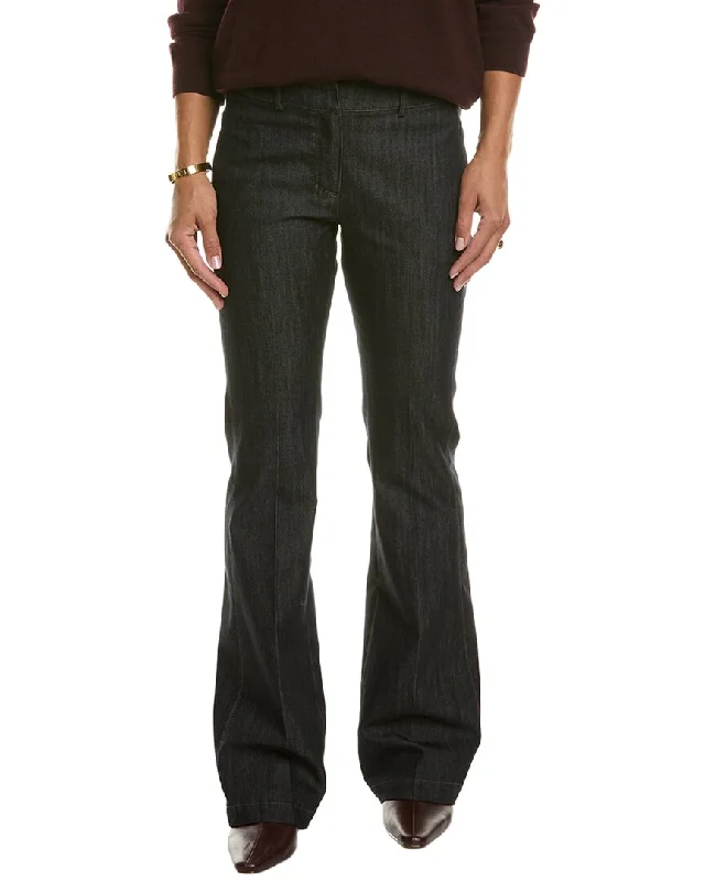 Elie Tahari Flare Pant Trendy Tapered Pants