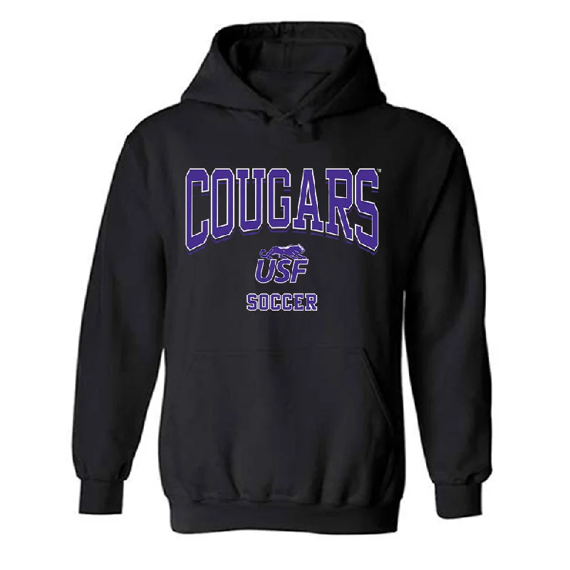 Sioux Falls - NCAA Women's Soccer : Addison Van Zee - Classic Shersey Hooded Sweatshirt Hoodie with Hem Frayed Vintage Worn