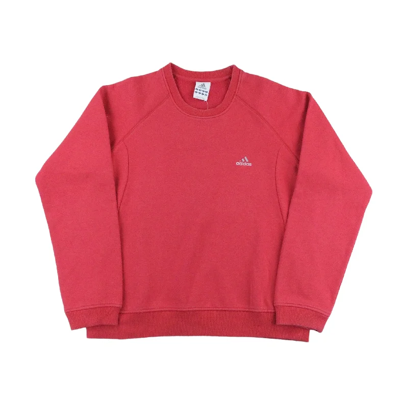 Adidas 00s Sweatshirt - Women/M Hoodie with Toggle Buttons Decorative Unique