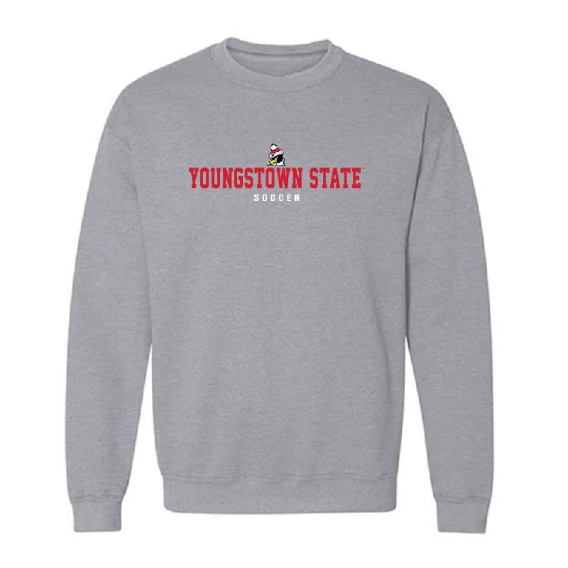 Youngstown State - NCAA Women's Soccer : Emma Berdiner - Classic Shersey Crewneck Sweatshirt Hoodie with High Neck Warm Protective