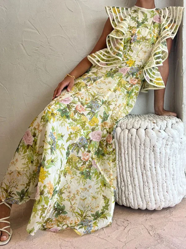 Blue Zone Planet | Clara Backless Strappy Halter Floral Print Dress Tunics Timeless classic Blue Zone Planet | Clara Backless Strappy Halter Floral Print Dress Tunics Timeless classic