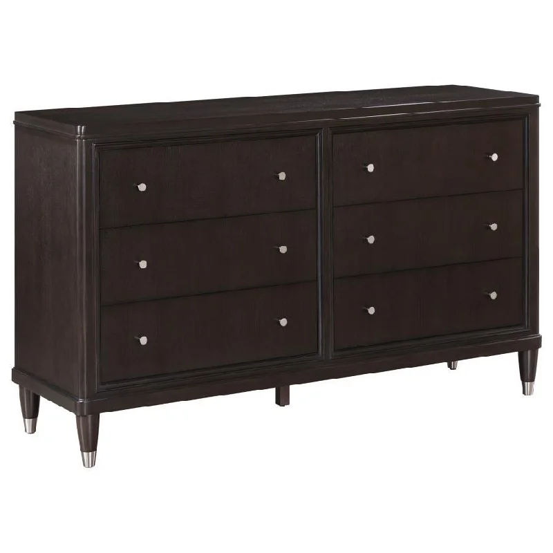 Emberlyn - 6-Drawer Dresser - Brown Tunics Stylish modern