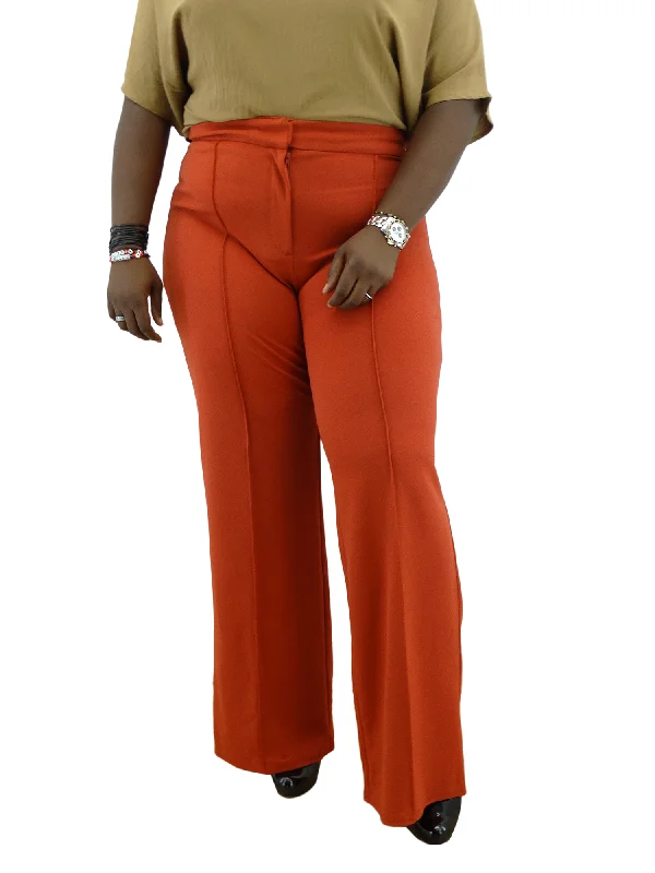 D36294P, Dazz - Women's Plus Palazzo Pants Stylish Harem Pants