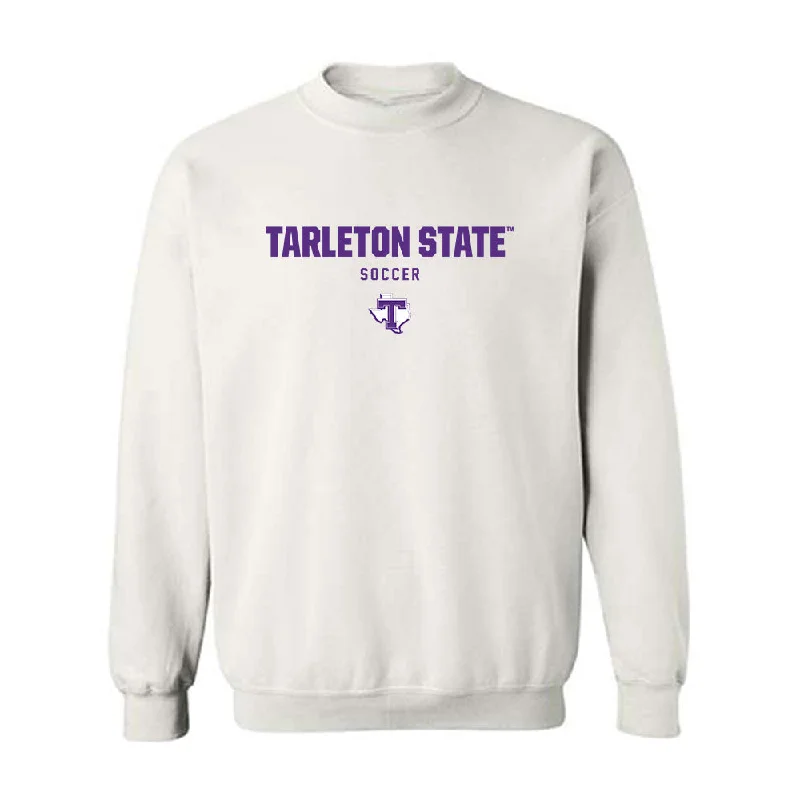 Tarleton State - NCAA Women's Soccer : Mikayla Kendall - Classic Shersey Crewneck Sweatshirt Hoodie with High-Low Hem Asymmetrical Trendy
