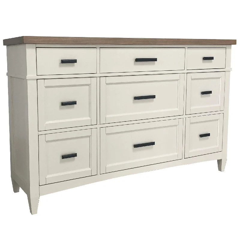Americana Modern Bedroom - Drawer Dresser - Cotton Tunics Fashionable trendy