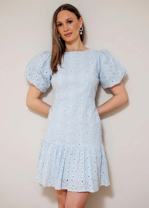 Johanna Mini Dress Blue Honey Stylish Spaghetti Strap Mini Dress