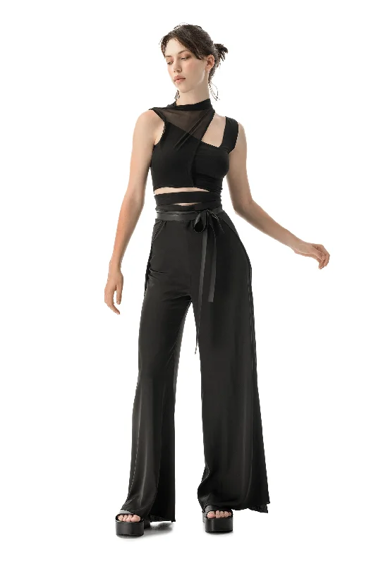 Black Pastime pants Cozy Knit Pants