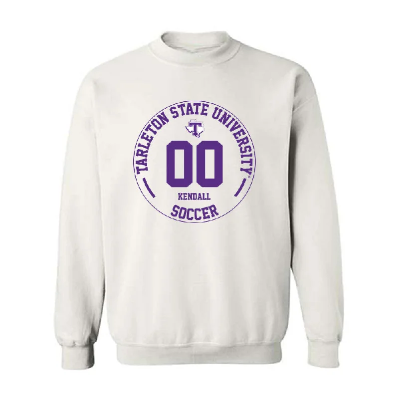 Tarleton State - NCAA Women's Soccer : Mikayla Kendall - Classic Fashion Shersey Crewneck Sweatshirt Hoodie Crop Top Short Trendy