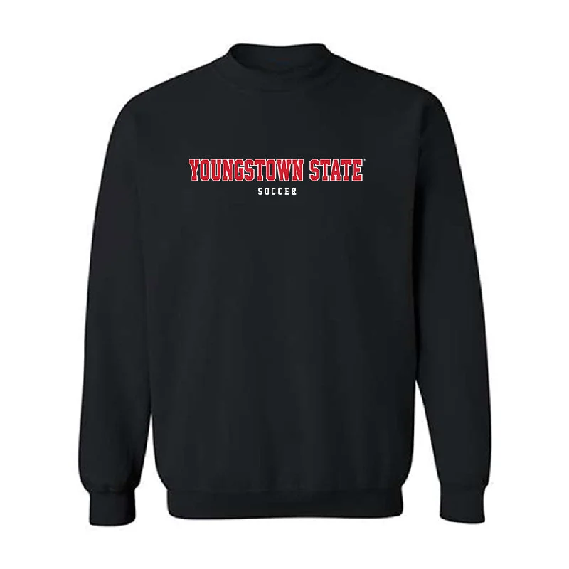 Youngstown State - NCAA Women's Soccer : Emma Berdiner - Classic Fashion Shersey Crewneck Sweatshirt Hoodie with Zipper Placket Modern Functional