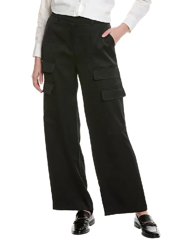 Kenneth Cole High-Rise Cargo Pant Slim-Fit Leggings