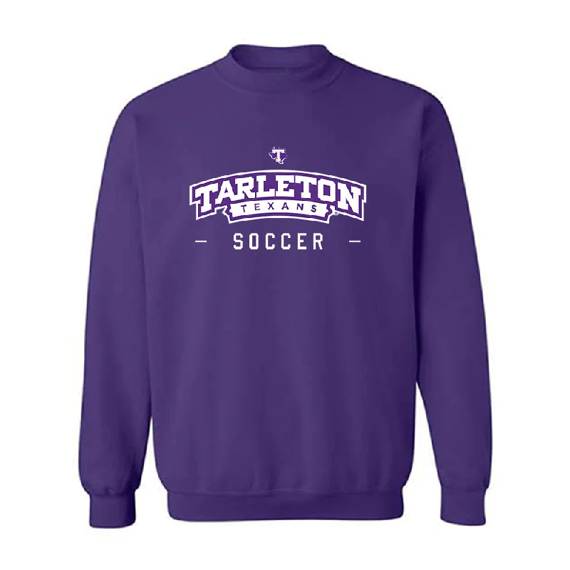 Tarleton State - NCAA Women's Soccer : Mikayla Kendall - Classic Shersey Crewneck Sweatshirt Hoodie with Print Artistic Unique