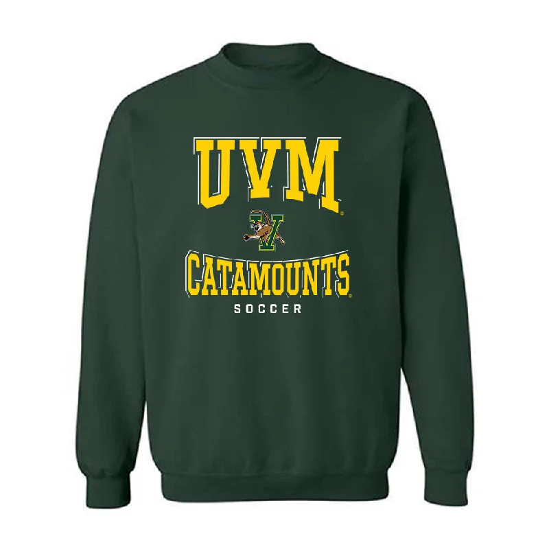 UVM - NCAA Women's Soccer : Aubrey Bough - Classic Shersey Crewneck Sweatshirt Hoodie with Fur Luxurious Winter