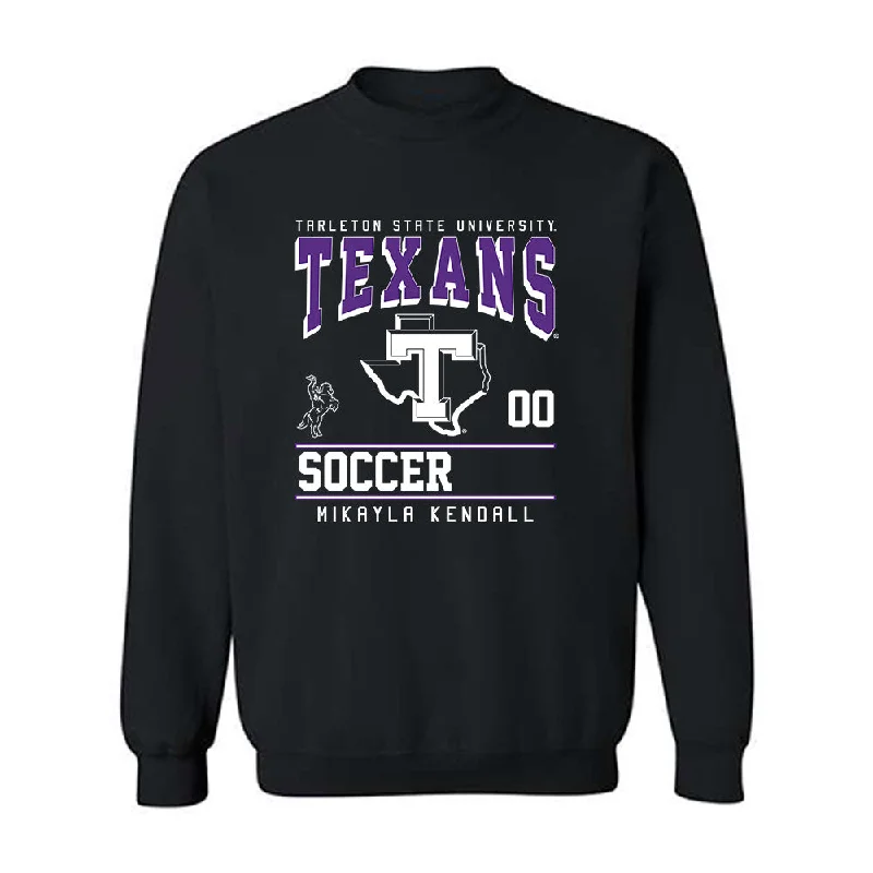 Tarleton State - NCAA Women's Soccer : Mikayla Kendall - Classic Fashion Shersey Crewneck Sweatshirt Hoodie Jacket Zipper Layering