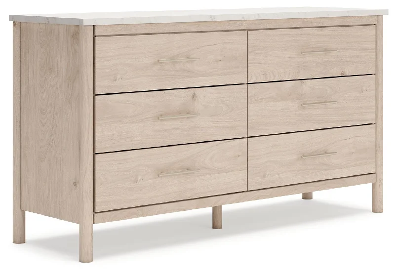Cadmori - Six Drawer Dresser Tunics Chic elegant