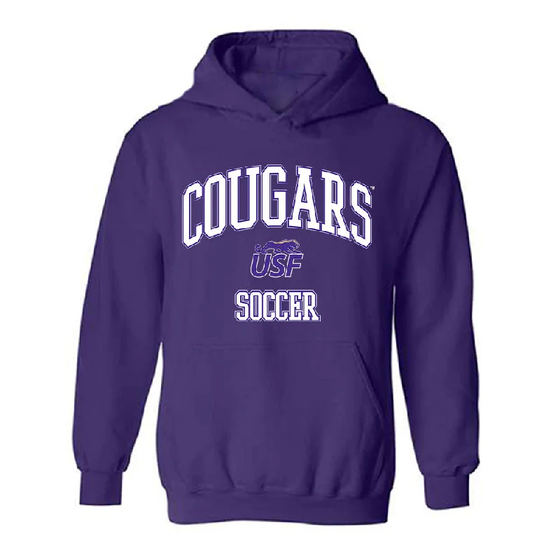 Sioux Falls - NCAA Women's Soccer : Addison Van Zee - Classic Shersey Hooded Sweatshirt Hoodie with Hem Lace Feminine Delicate