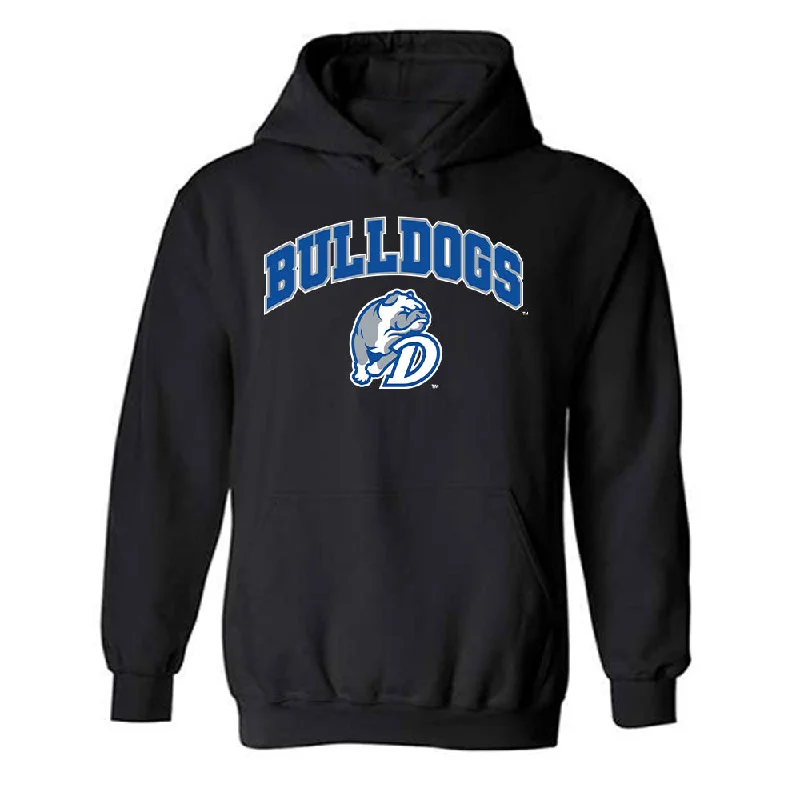 Drake - NCAA Women's Soccer : Lauren Kullberg - Hooded Sweatshirt Hoodie with Side Slits Relaxed Casual