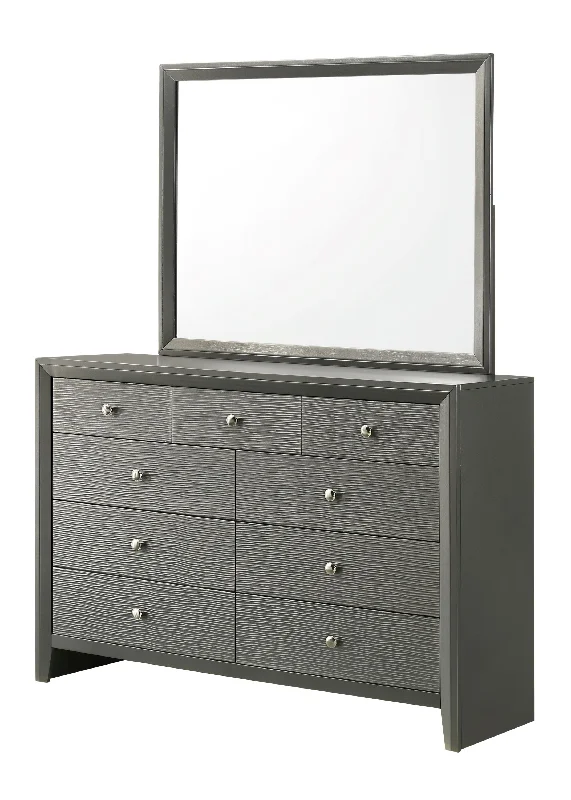 Denker - Dresser - Gun Metal Tunics Designer luxury