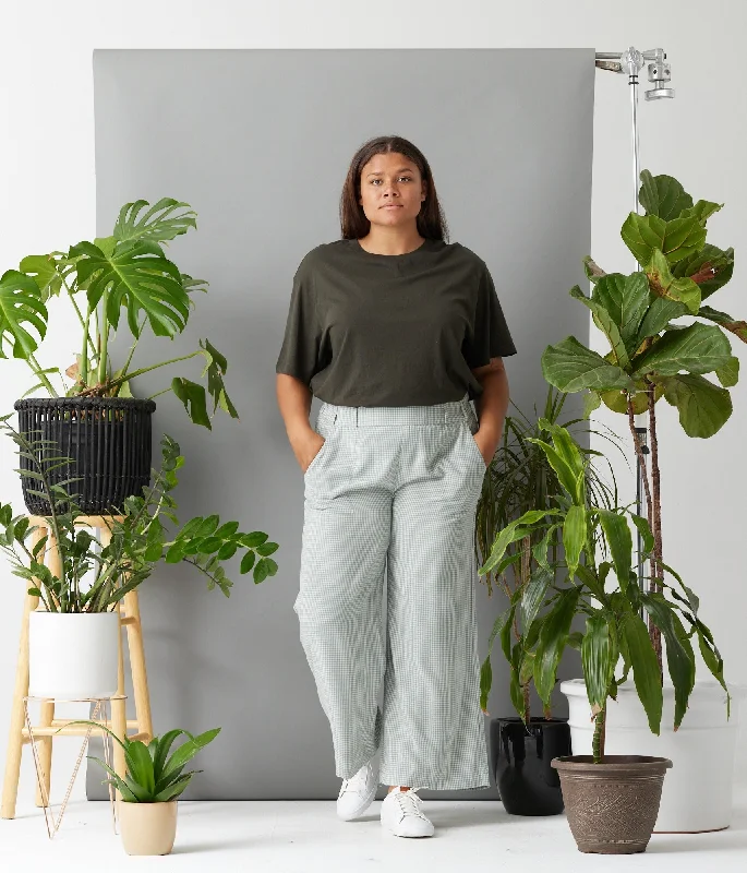 Sawyer Pant - Tide Pool Check Slim Fit Casual Pants