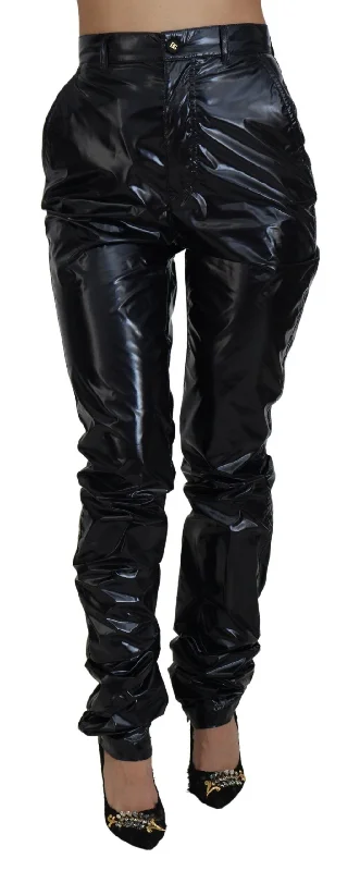 Dolce & Gabbana Chic High Waist Skinny Pants - Elegance Women's Reimagined Chic Slim Fit Pants