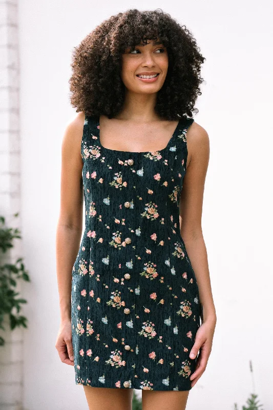 Bella Floral Mini Dress Trendy Tie-Dye Mini Dress