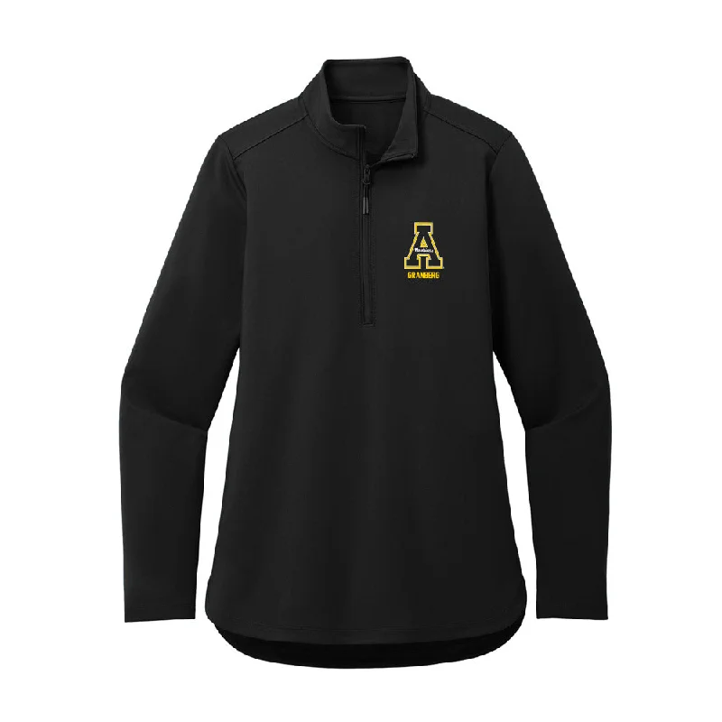 App State - NCAA Women's Cross Country : Abigail Abby Granberg - Women's Premium Quarter Zip Jacket Nylon Jacket Polyester Jacket Spandex Jacket App State - NCAA Women's Cross Country : Abigail Abby Granberg - Women's Premium Quarter Zip Jacket Nylon Jacket Polyester Jacket Spandex Jacket