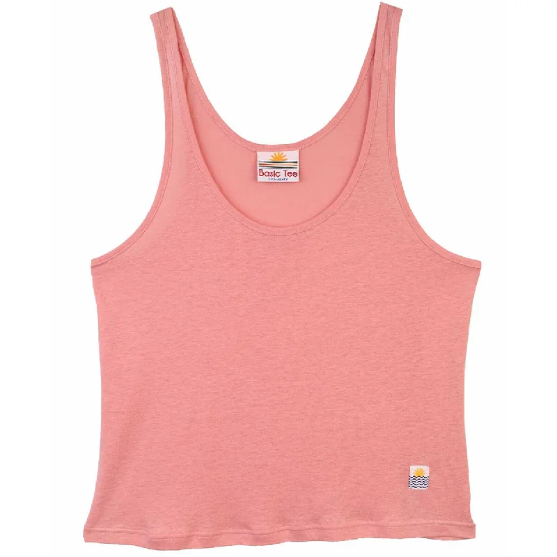 Square Cut Tank in Blossom by L.F.Markey - Last Ones In Stock - UK 6-12 rhinestone tank top