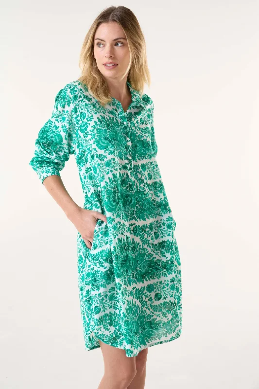 Green Middy Gill St Tropez Cotton Dress