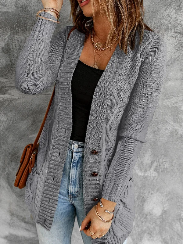 Warm Cardigan Denim Fabric Leather Fabric Suede Fabric
