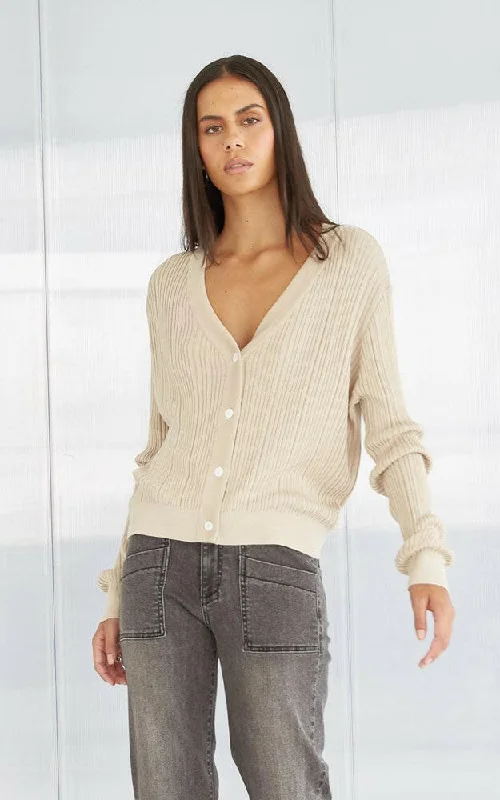 Dani Tencel Cardigan Patchwork Embroidered Appliqued