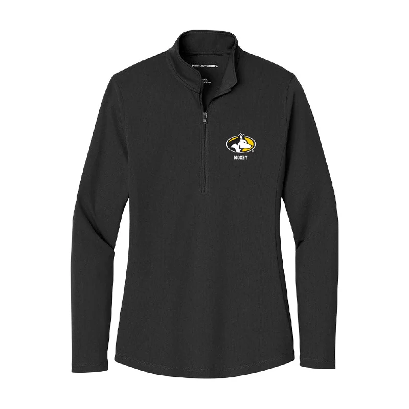Michigan Tech - NCAA Women's Cross Country : Julia Moxey - Women's Lightweight Quarter Zip Jacket Belted Jacket Elasticated Jacket Padded Jacket Michigan Tech - NCAA Women's Cross Country : Julia Moxey - Women's Lightweight Quarter Zip Jacket Belted Jacket Elasticated Jacket Padded Jacket