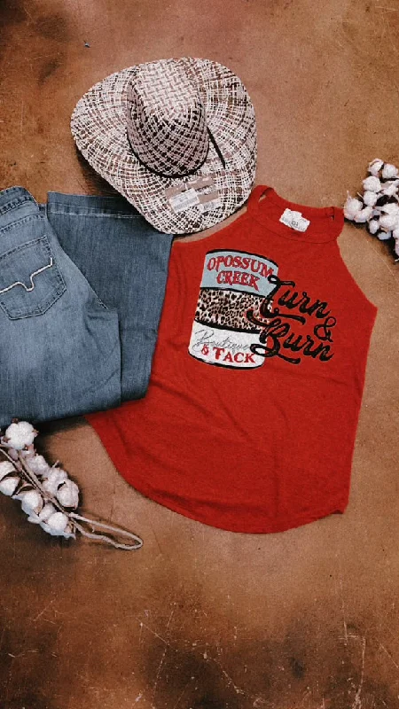 OC Turn & Burn Tank bold tank top