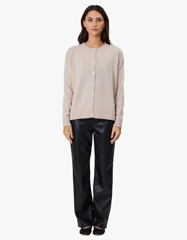 Tali Cardigan - Barley Oversized Loose Flowy