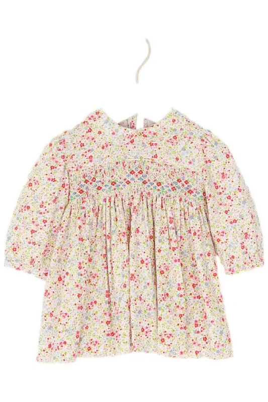 Girl Light Colored Floral Dress - Baby & Toddler