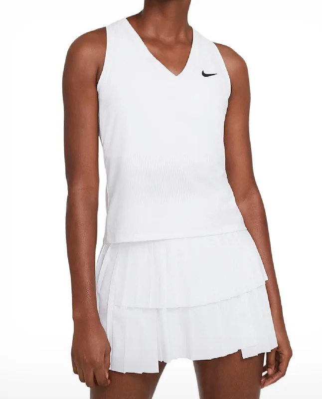 Ladies NikeCourt Victory Logo Tank high neck tank
