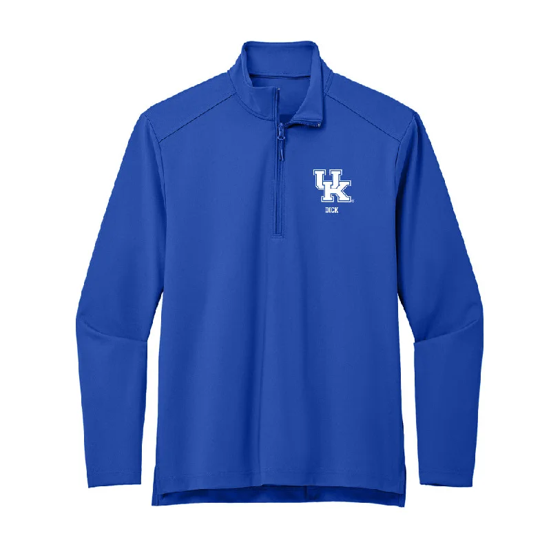 Kentucky - NCAA Women's Cross Country : Morgan Dick - Premium Quarter Zip Jacket Herringbone Jacket Checkered Jacket Solid Jacket Kentucky - NCAA Women's Cross Country : Morgan Dick - Premium Quarter Zip Jacket Herringbone Jacket Checkered Jacket Solid Jacket