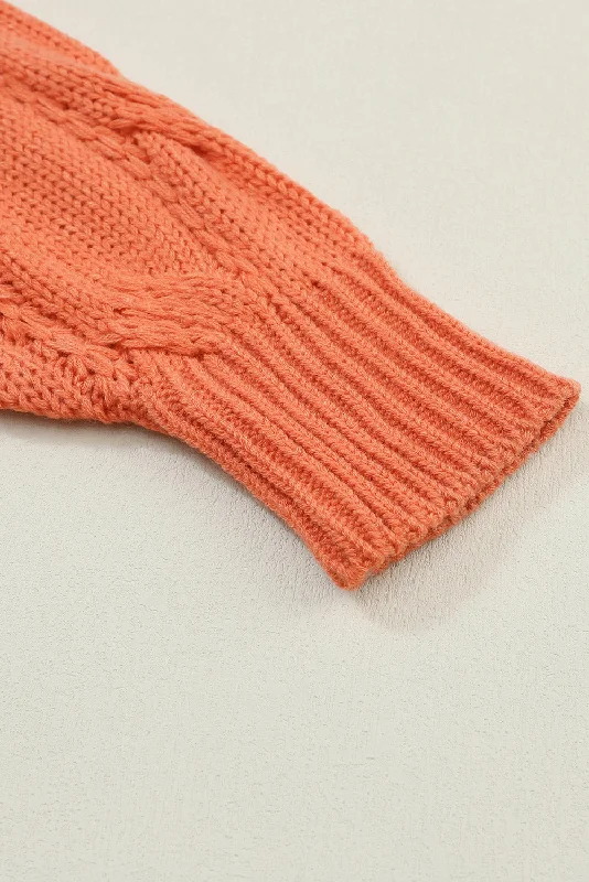 Mid-Length Cardigan Terry Terry Cloth Terry Knit