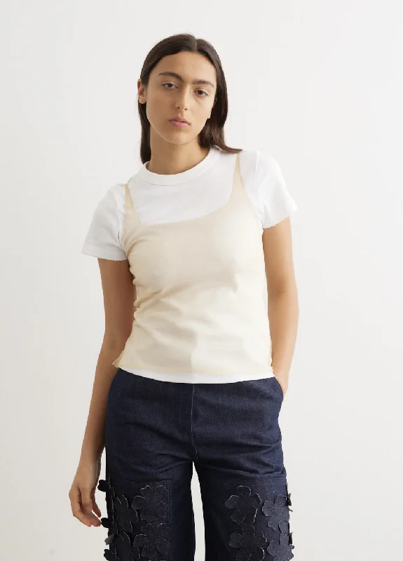 See Tank Top layering tank top