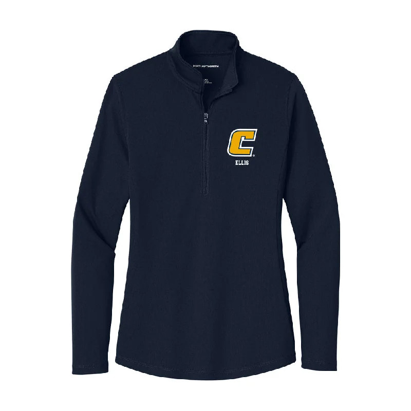 UTC - NCAA Women's Cross Country : Andrea Ellis - Women's Lightweight Quarter Zip Jacket Stand-Up Collar Roll-Neck Collar Turtle Neck UTC - NCAA Women's Cross Country : Andrea Ellis - Women's Lightweight Quarter Zip Jacket Stand-Up Collar Roll-Neck Collar Turtle Neck